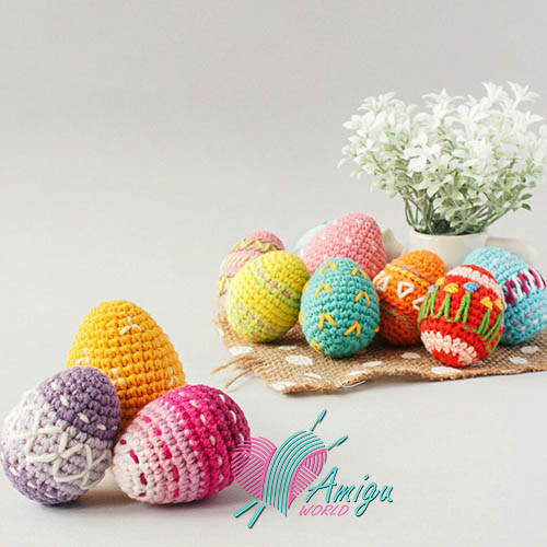 Easter Eggs Crochet – Russian Pattern