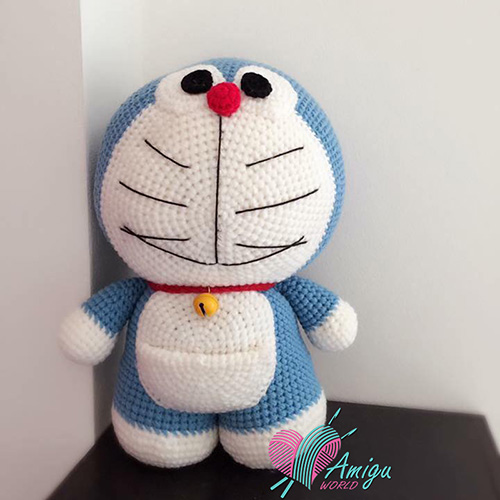 Doraemon big-size amigurumi – Thai Pattern