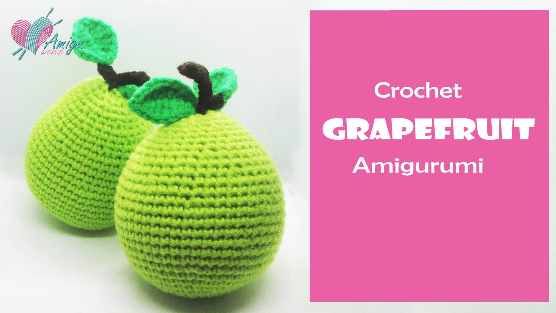 grapefruit amigurumi free pattern amiguworld