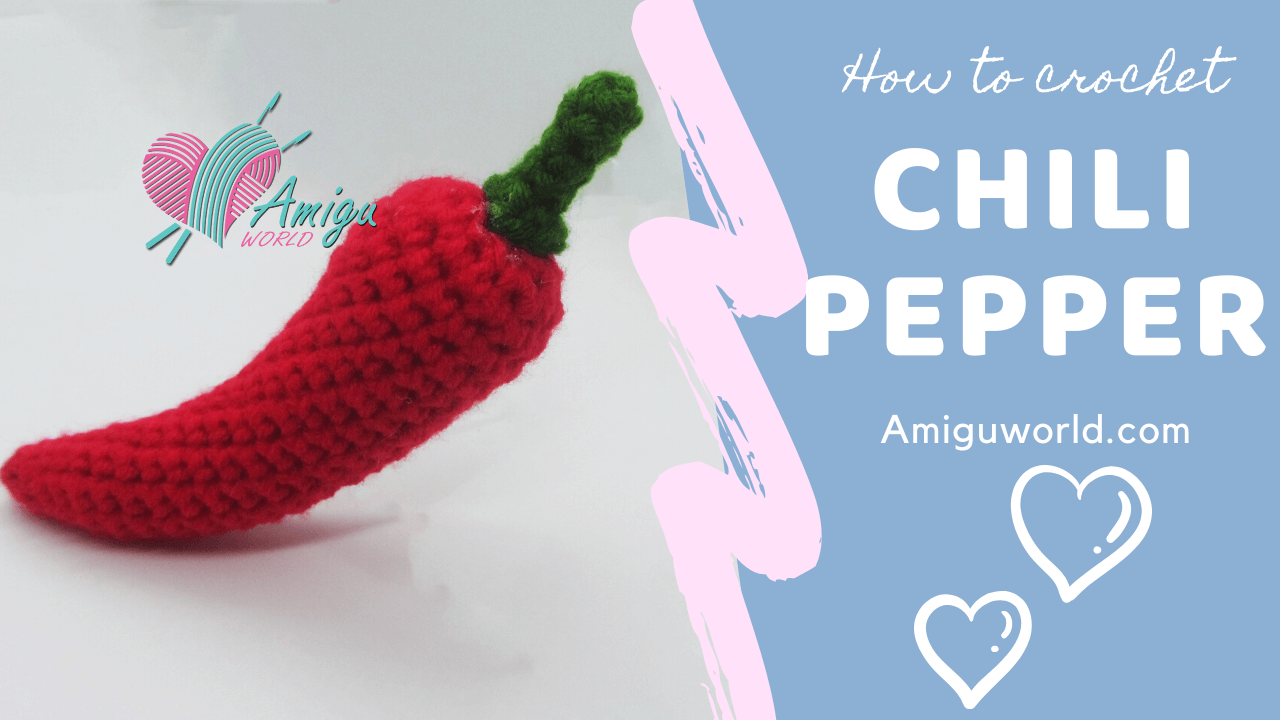 crochet amigurumi chili free pattern