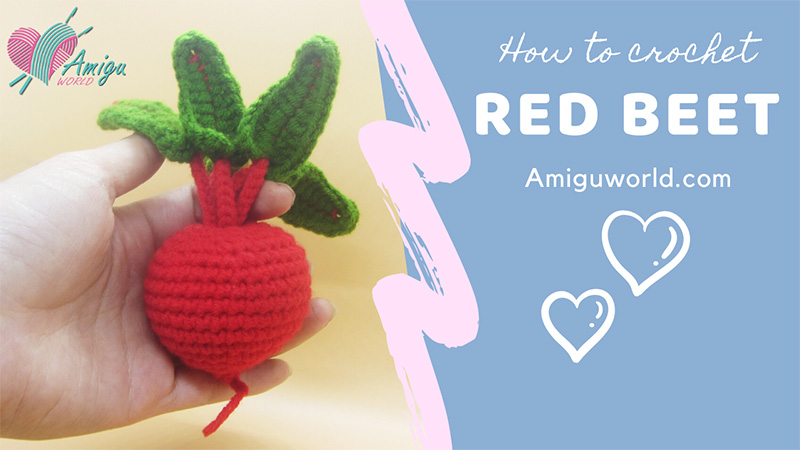 How to red beet amigurumi