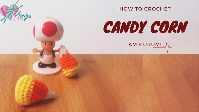 How to crochet corn amigurumi crochet