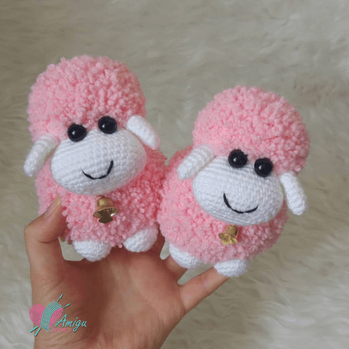 A cute amigurumi sheep – Turkish Pattern