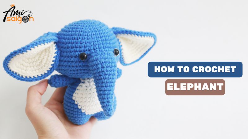 Amigurumi Elephant Free crochet pattern by amisaigon