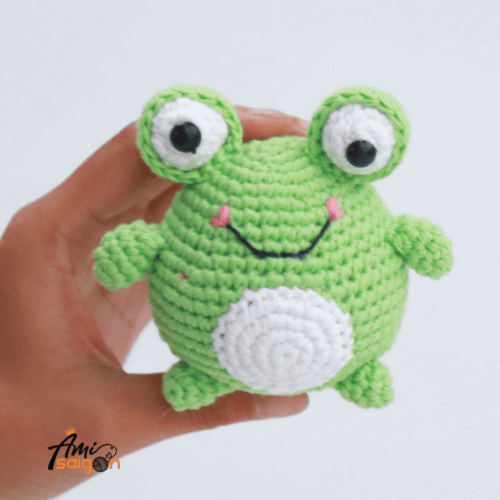 Chubby Frog crochet amigurumi pattern