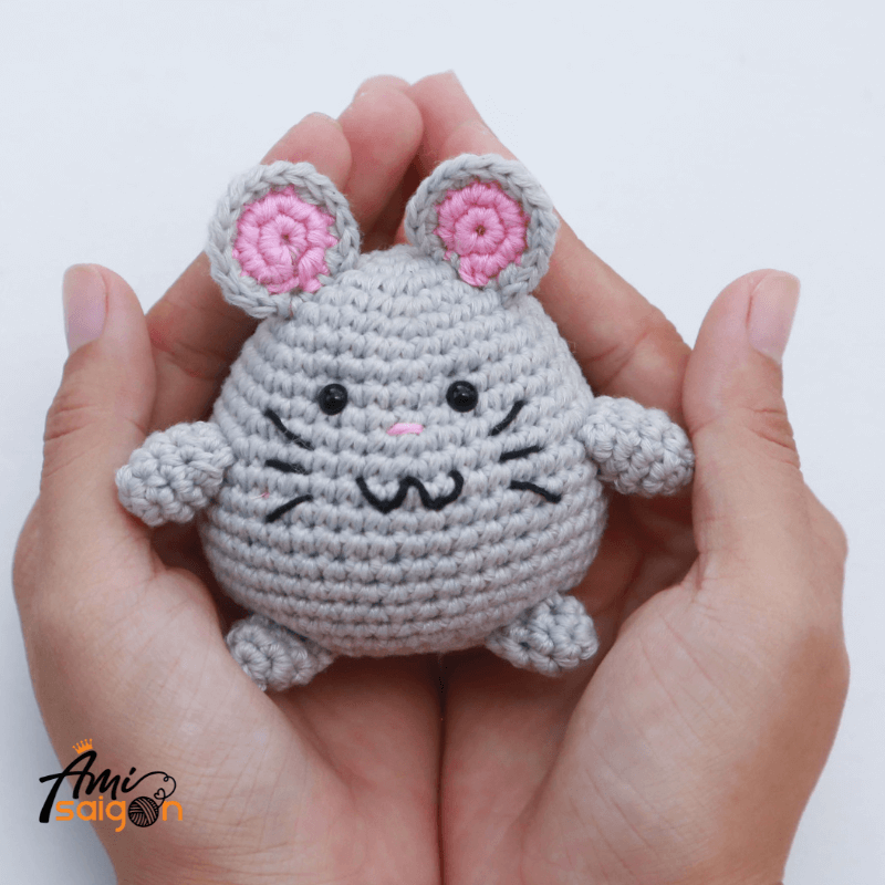Amigurumi little Mouse Crochet pattern