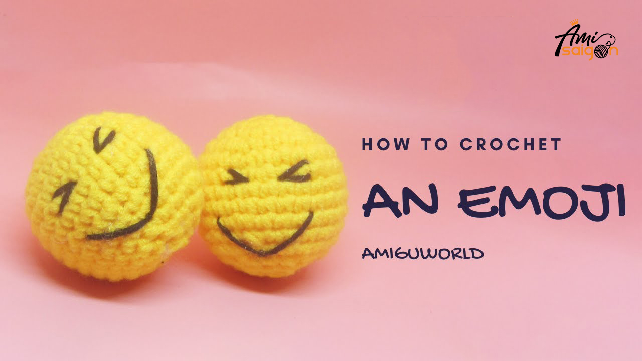 Emoji icon-amigurumi-crochet-pattern-amisaigon