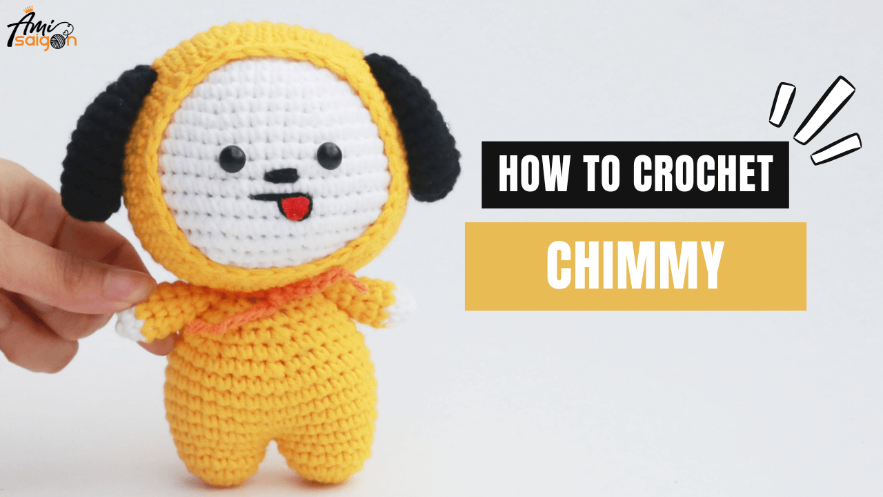 Create Your Own Chimmy BT21 with AmiSaigon's Crochet Tutorial Video