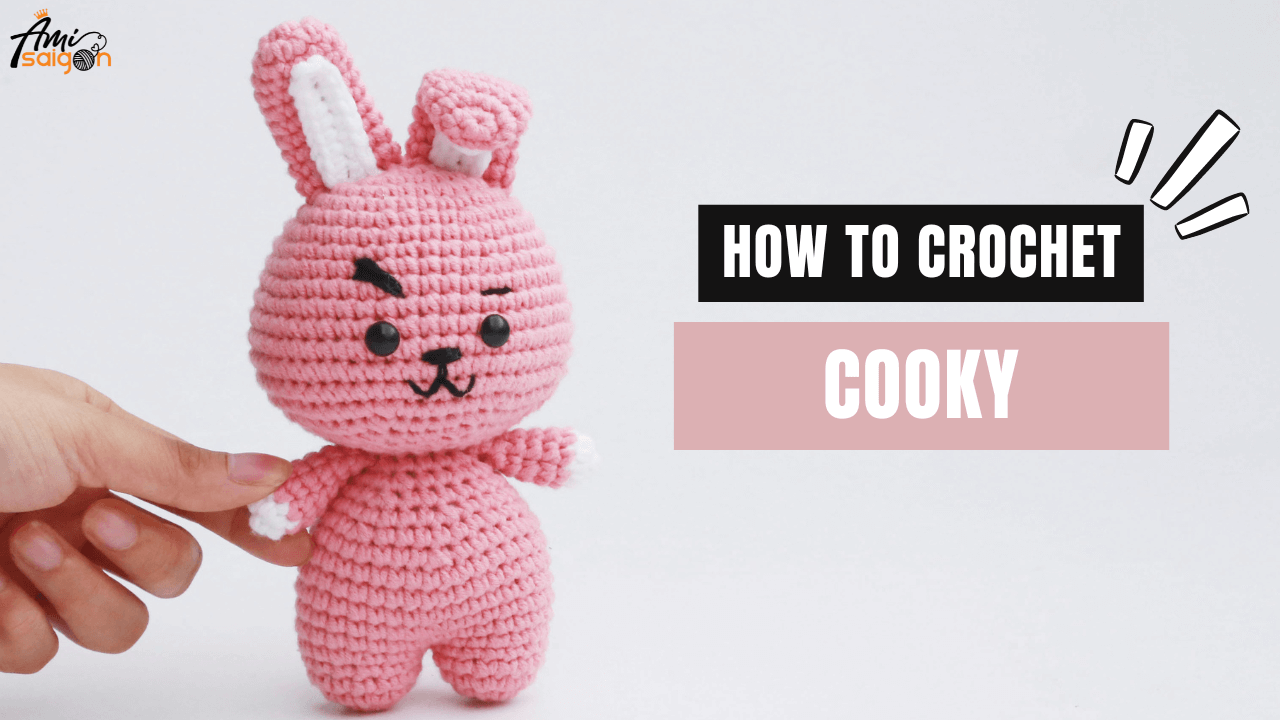 Crochet Your Own Cooky BT21 with AmiSaigon's Free Tutorial Video