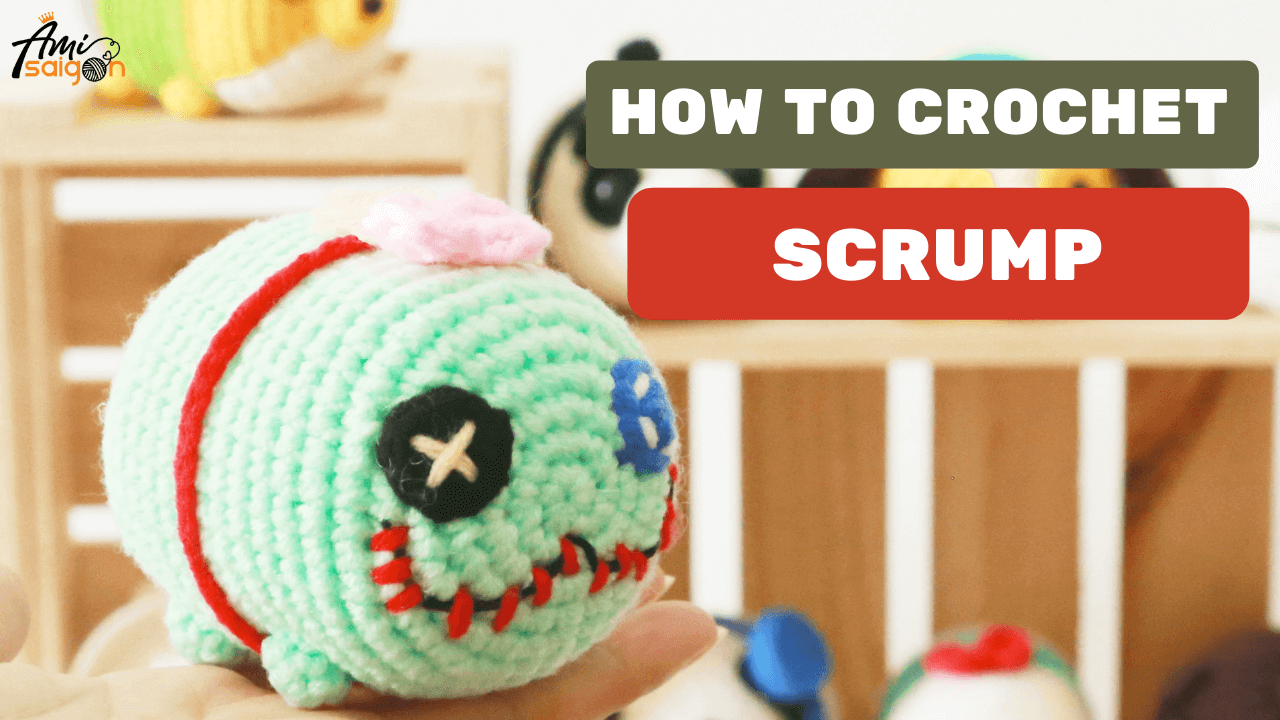 Crochet Scrump Tsum Tsum Amigurumi | Free Pattern and Tutorial