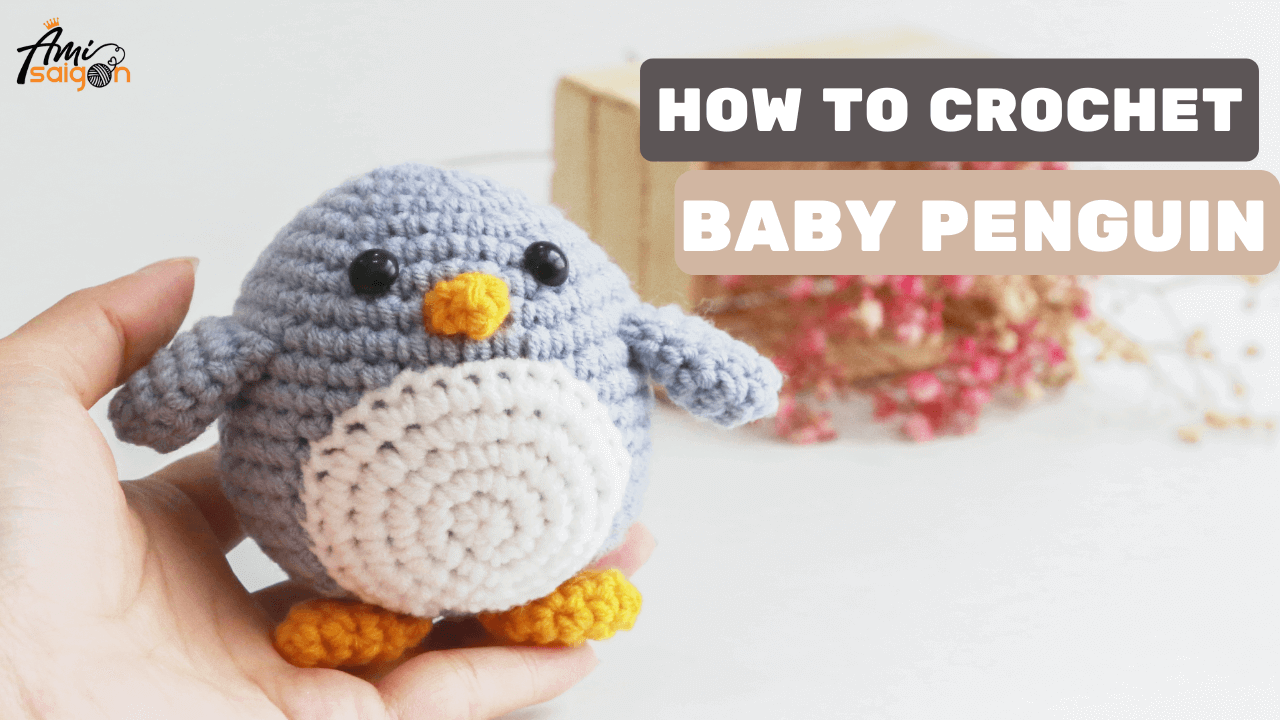 Crochet Penguin Amigurumi - Video Tutorial for beginners
