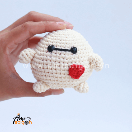 Meet Baymax your huggable crochet companion