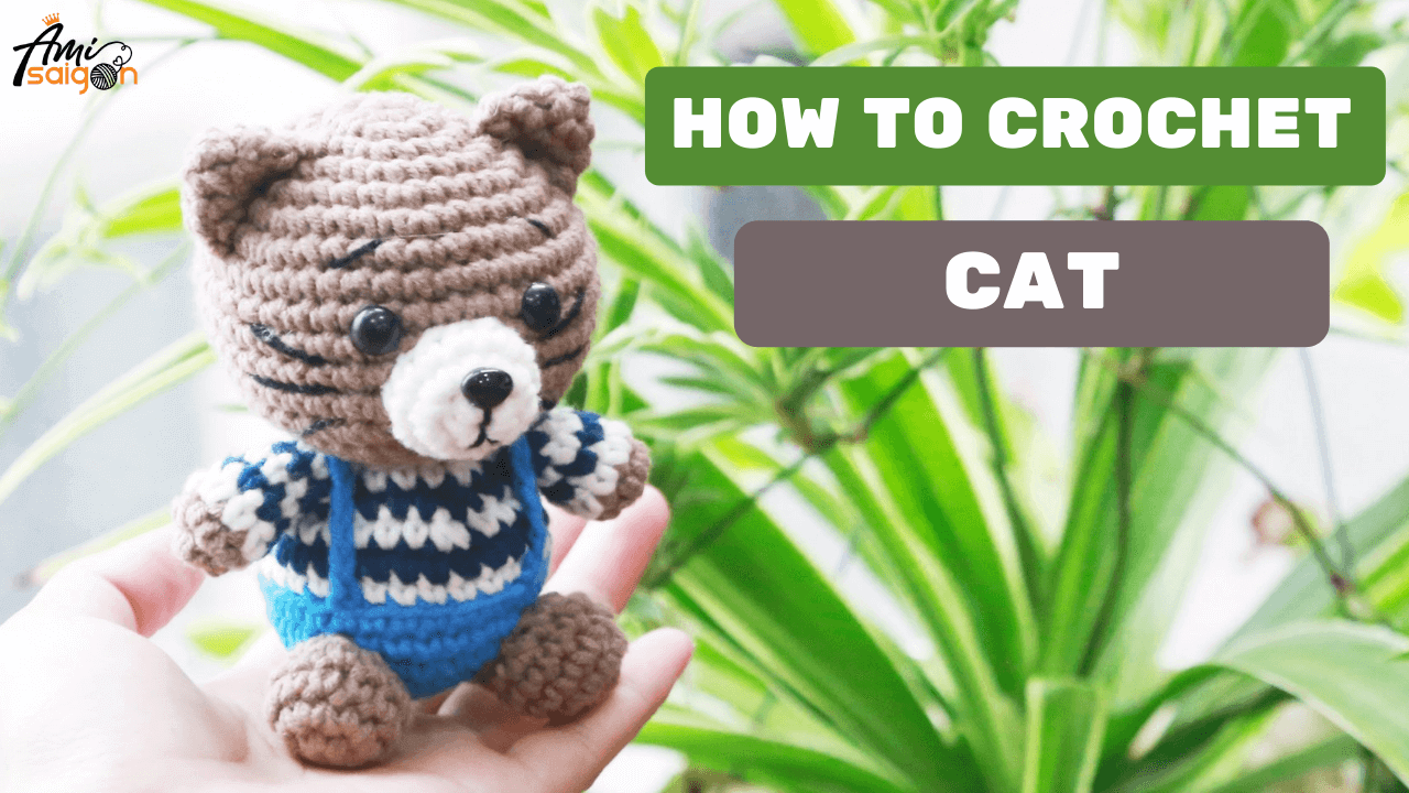 Crochet Cat Amigurumi - Free Pattern and Tutorial