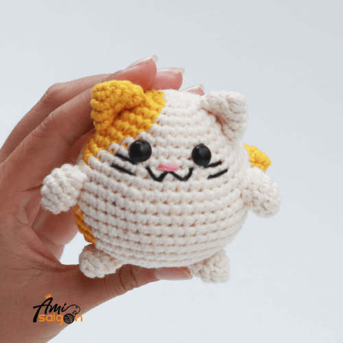 Chubby Cat free crochet amigurumi pattern