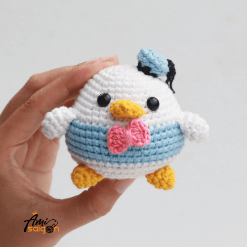 Free crochet pattern Donald amigurumi
