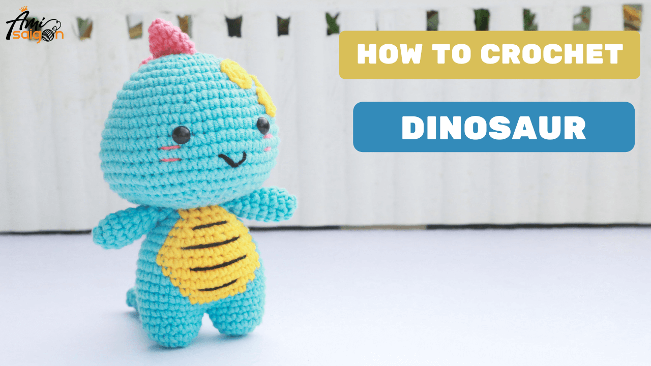 Crochet a New Adventure - Meet our second Dinosaur amigurumi!