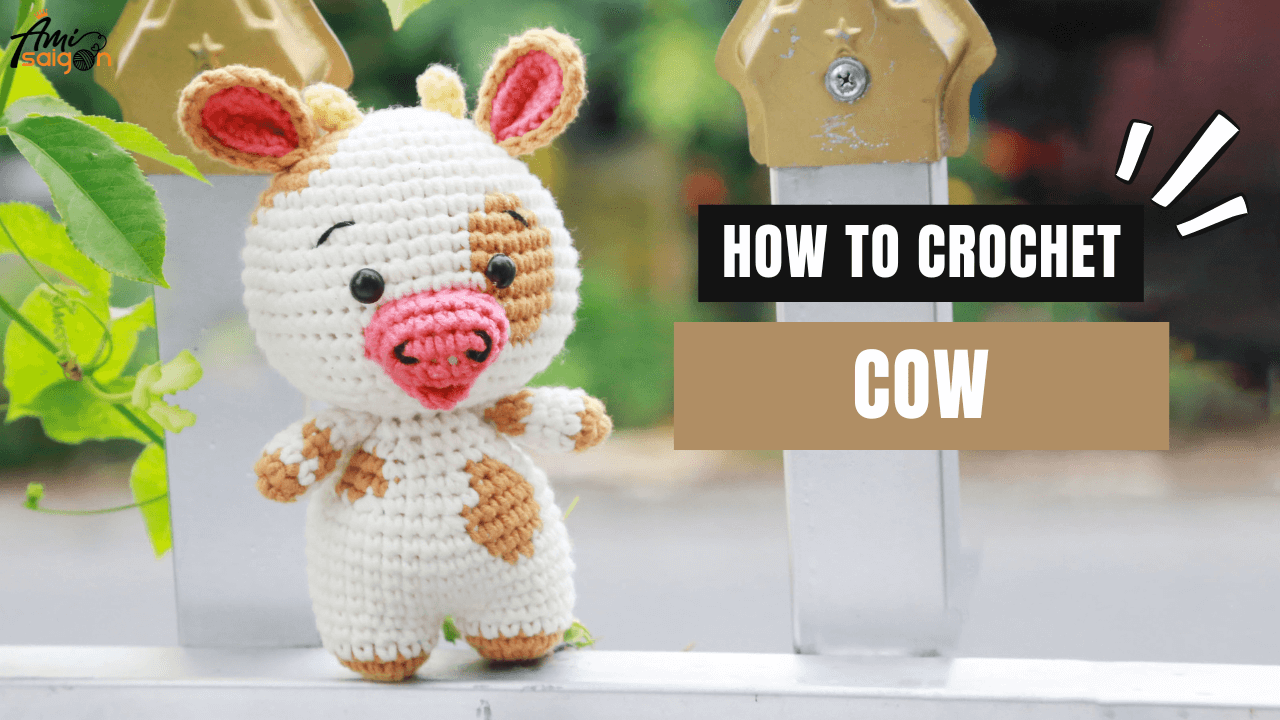Moo-velous Crochet Fun - Craft Your Cow Amigurumi Today!