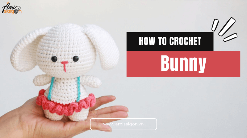Sweet Bunny in Summer Dress Amigurumi - Free Crochet Tutorial