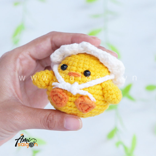 Eggcellent Chick Free Amigurumi Crochet Pattern
