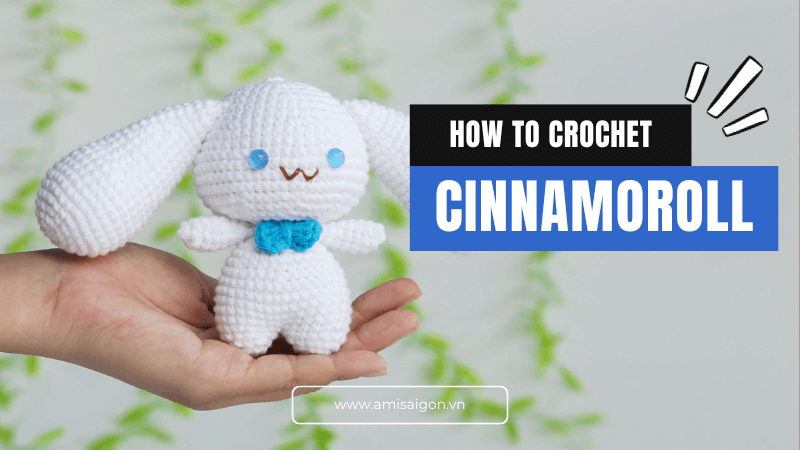 Cinnamoroll Character Amigurumi Free Crochet Tutorial