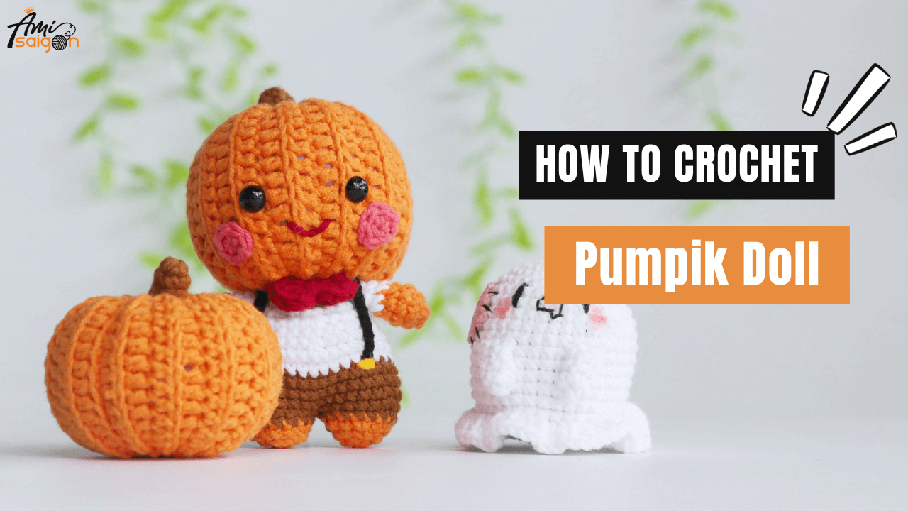 Pumpkin Doll Halloween Amigurumi Free Crochet Tutorial