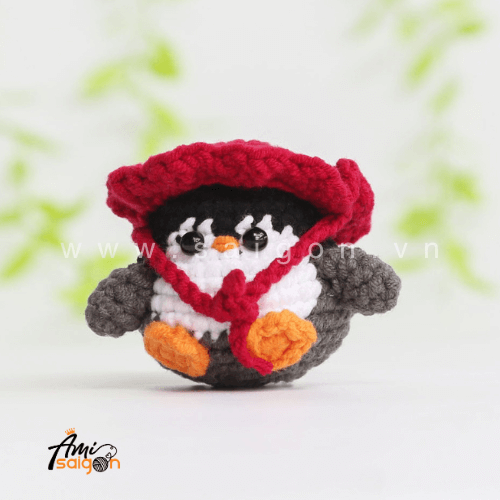 Little cute Penguin amigurumi crochet Free pattern
