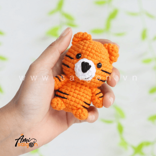 Little Tiger Amigurumi Free Crochet Pattern