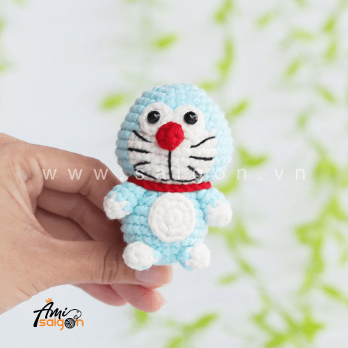 Free Doraemon amigurumi crochet pattern