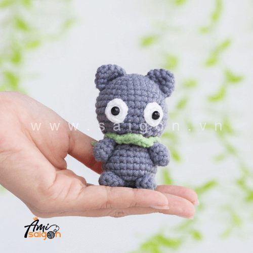 How to crochet an amigurumi cat free pattern for beginners