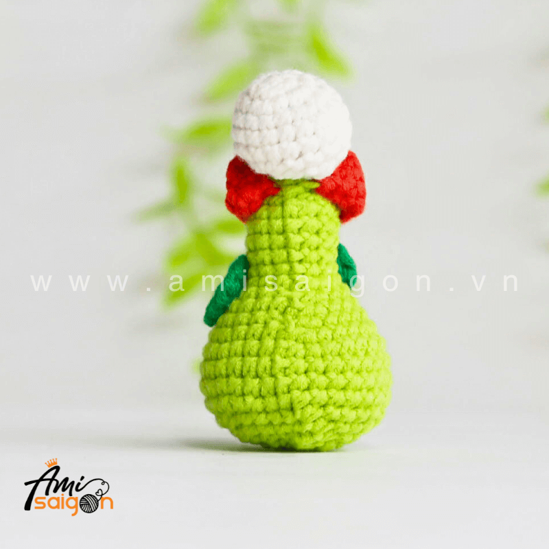 Green Monster Amigurumi Free Crochet pattern by AmiSaigon