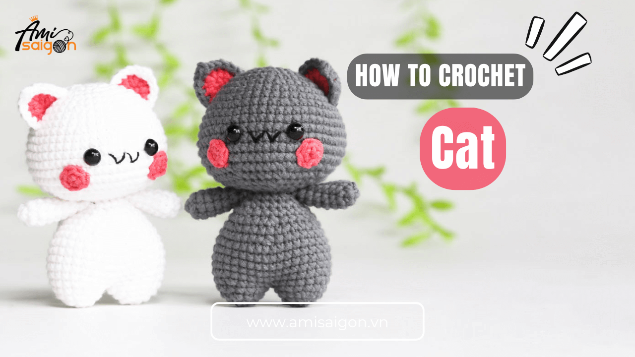 Amigurumi Cat free crochet pattern